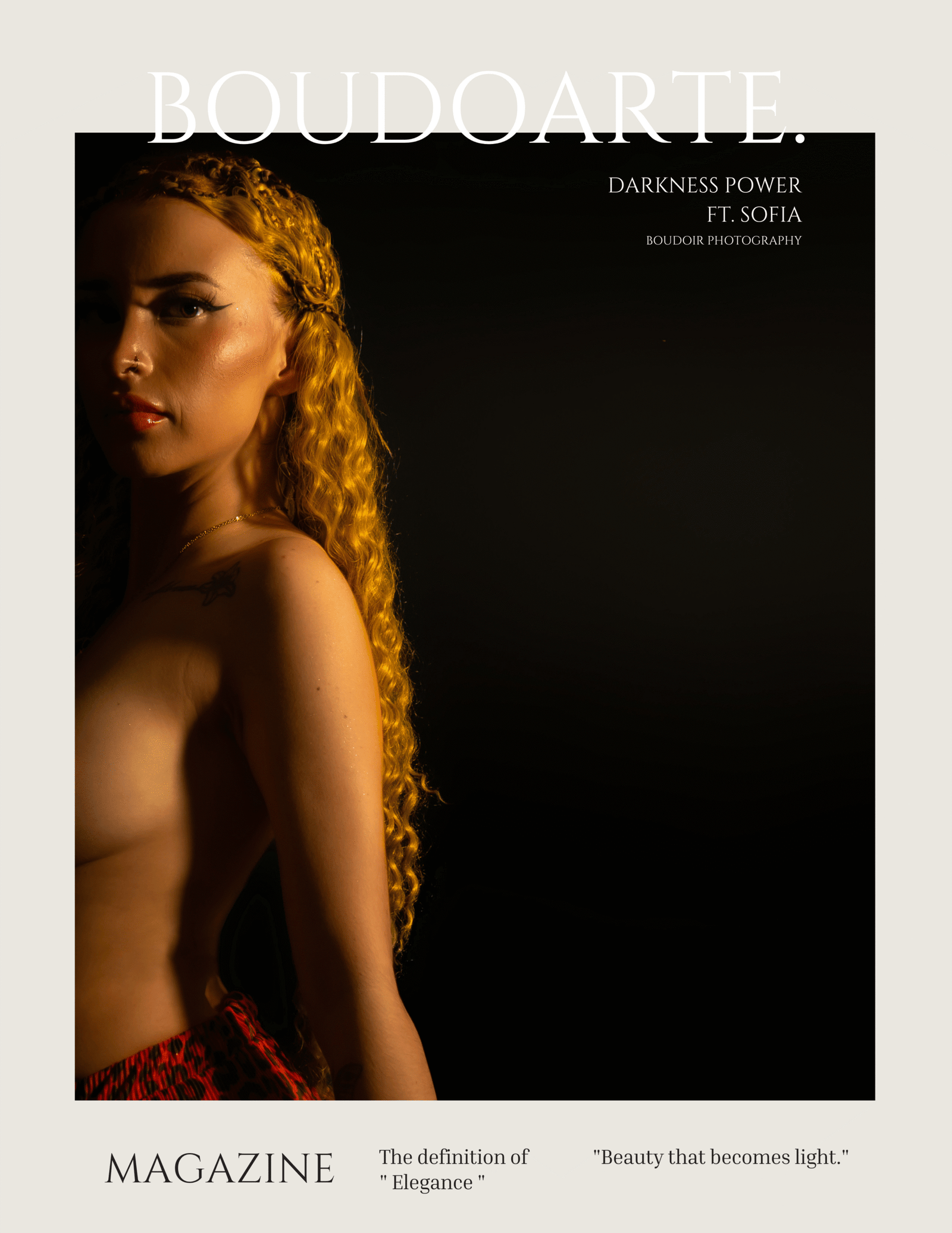 REVISTA DIGITAL DARKNESS POWER FT. SOFIA